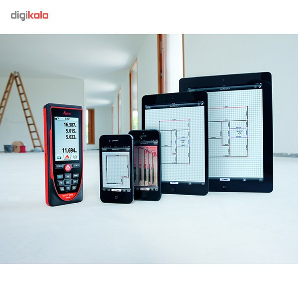 متر لیزری لایکا مدل D810 به همراه لوازم جانبی