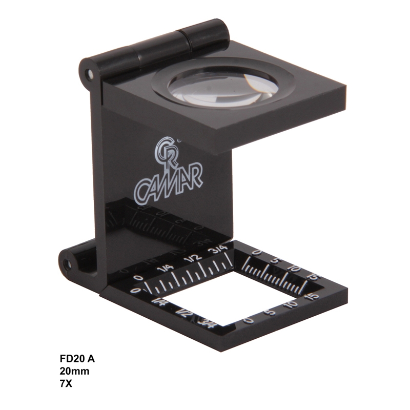 ذره بین و لوپ تاشو مدرج FD20A كامار (هنگ كنگ)20mm 7X